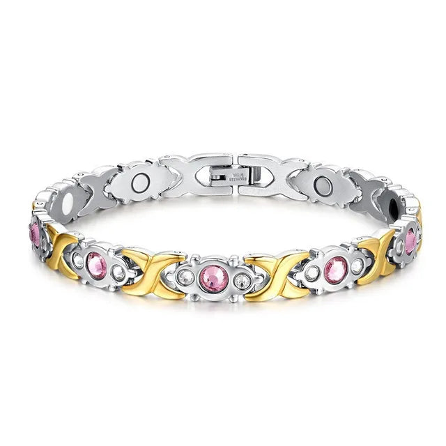 2023 New Dragon Pattern Twisted Healthy Magnetic Magnet Bracelet for Women Power Therapy Magnets Bracelets Bangles for Women Men