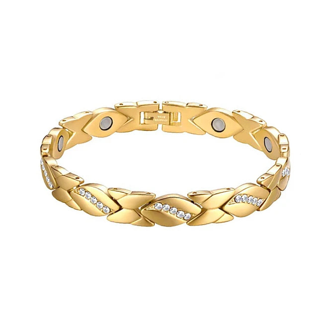 2023 New Dragon Pattern Twisted Healthy Magnetic Magnet Bracelet for Women Power Therapy Magnets Bracelets Bangles for Women Men