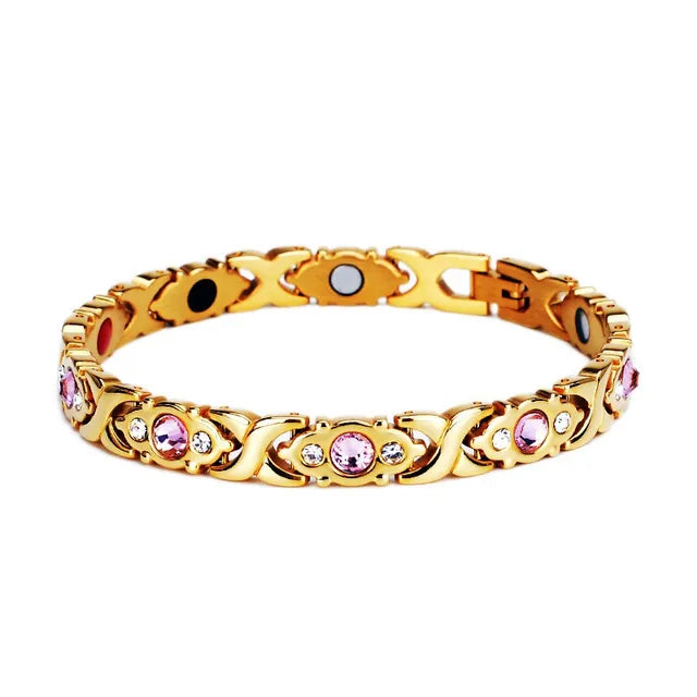 2023 New Dragon Pattern Twisted Healthy Magnetic Magnet Bracelet for Women Power Therapy Magnets Bracelets Bangles for Women Men