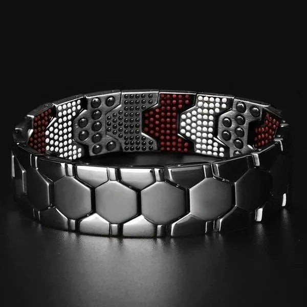 2023 New Dragon Pattern Twisted Healthy Magnetic Magnet Bracelet for Women Power Therapy Magnets Bracelets Bangles for Women Men