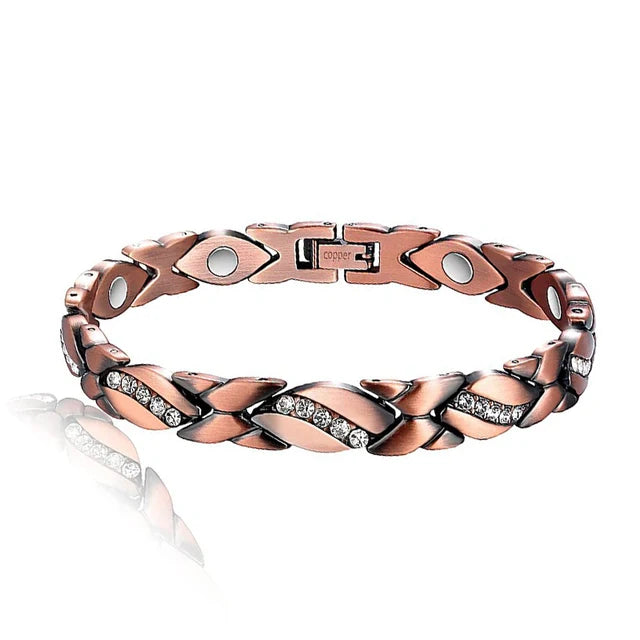 2023 New Dragon Pattern Twisted Healthy Magnetic Magnet Bracelet for Women Power Therapy Magnets Bracelets Bangles for Women Men