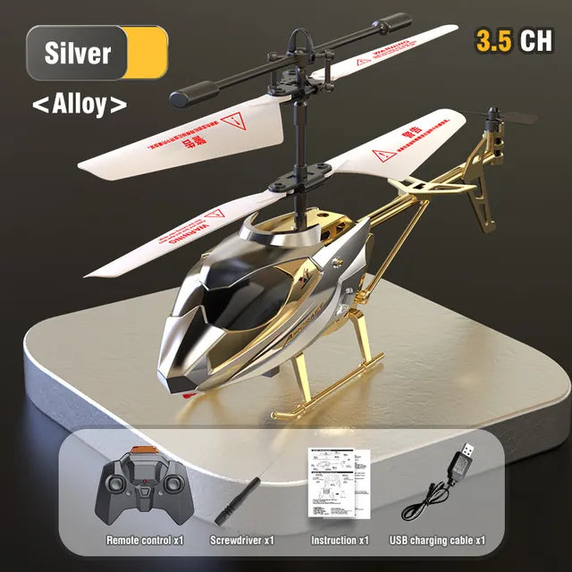 3.5CH RC Helicopter with Light Fall Resistant XK913 Remote Control Helicopter Plane Aircraft Flying Kids Toys for Boys Gifts