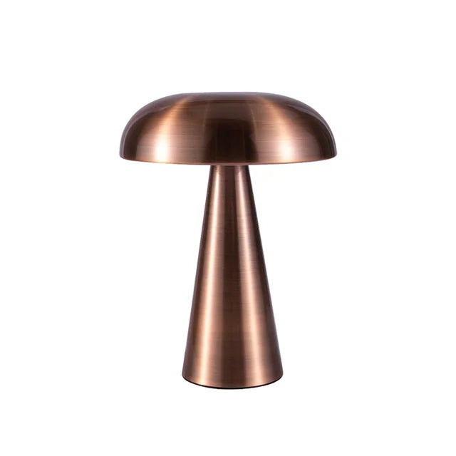 New rechargeable touch mushroom table lamp creative bedside eye protection table lamp restaurant bar atmosphere table lamp