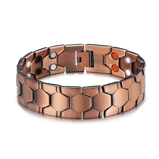 2023 New Dragon Pattern Twisted Healthy Magnetic Magnet Bracelet for Women Power Therapy Magnets Bracelets Bangles for Women Men
