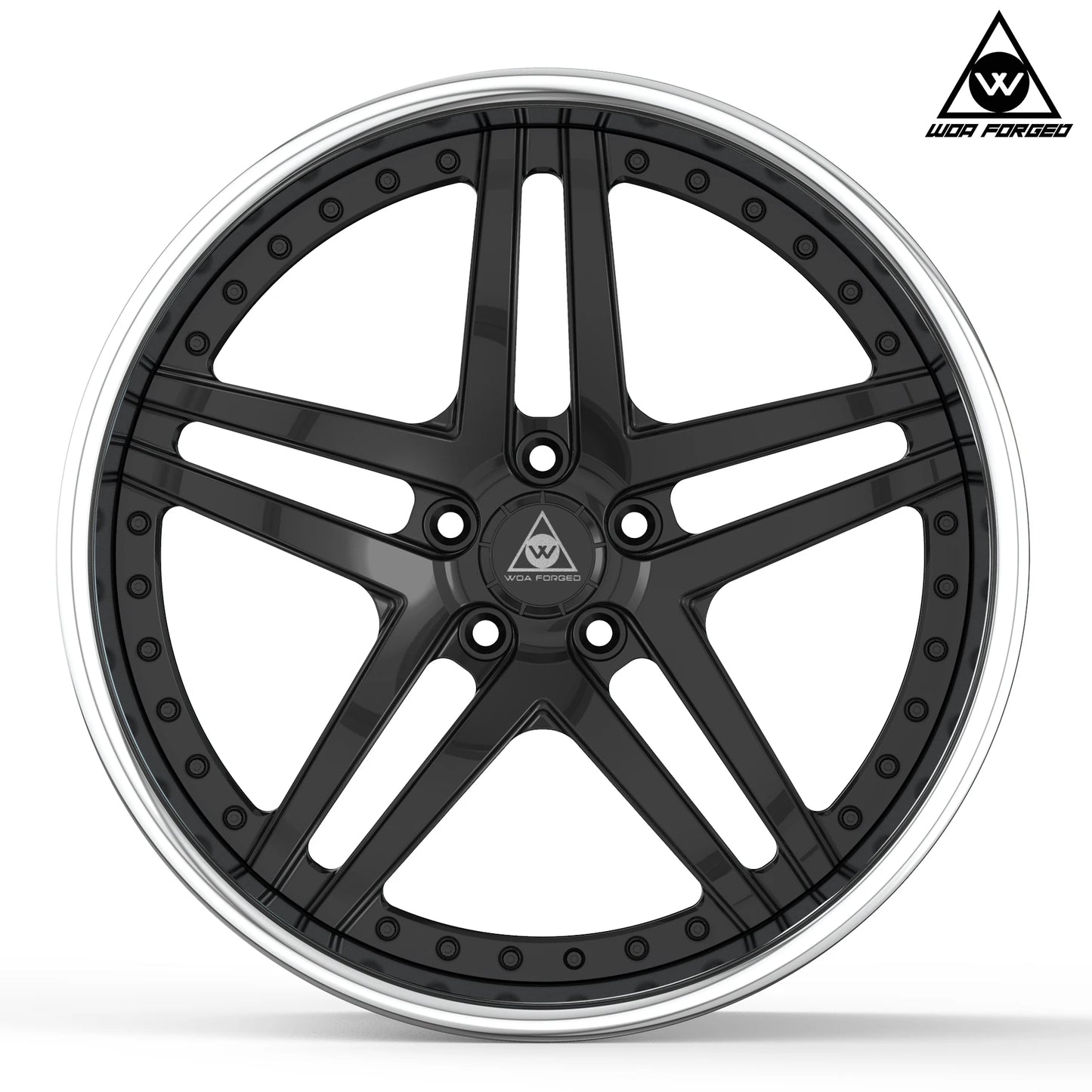 3 Piece Forged Wheels 19 Inch 5X120 Passenger Car Rims Aluminum Customized Lightweight Wheels Aluminum Wheels