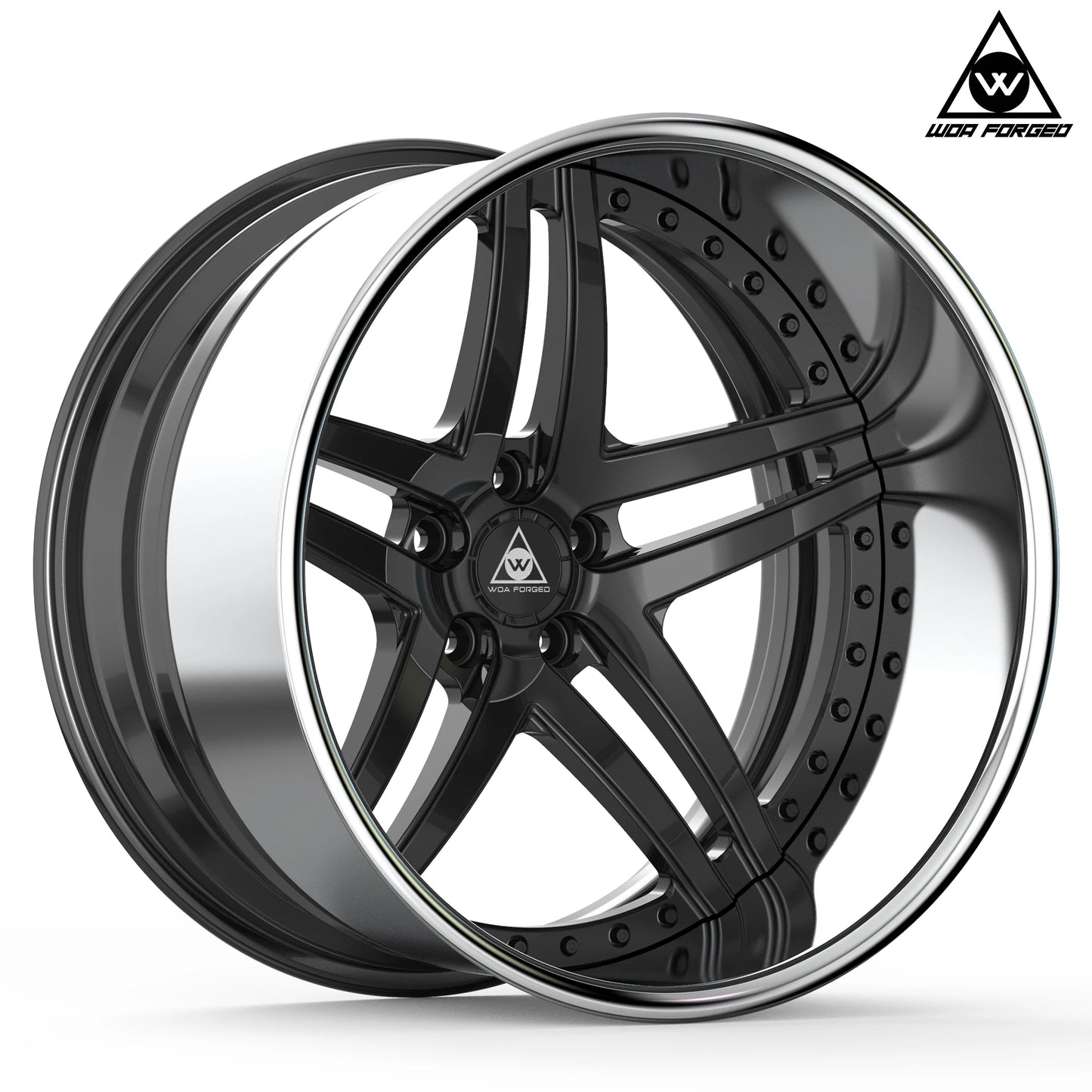 3 Piece Forged Wheels 19 Inch 5X120 Passenger Car Rims Aluminum Customized Lightweight Wheels Aluminum Wheels