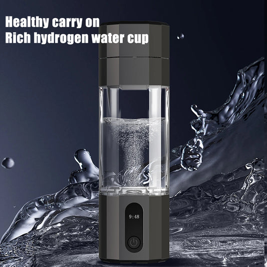 H60  10000PPB  Intelligent Hydrogen Rich Water Cup Portable Water Electrolysis Hydrogen Cup Leak-Proof Mug Healthy Drinking Cup