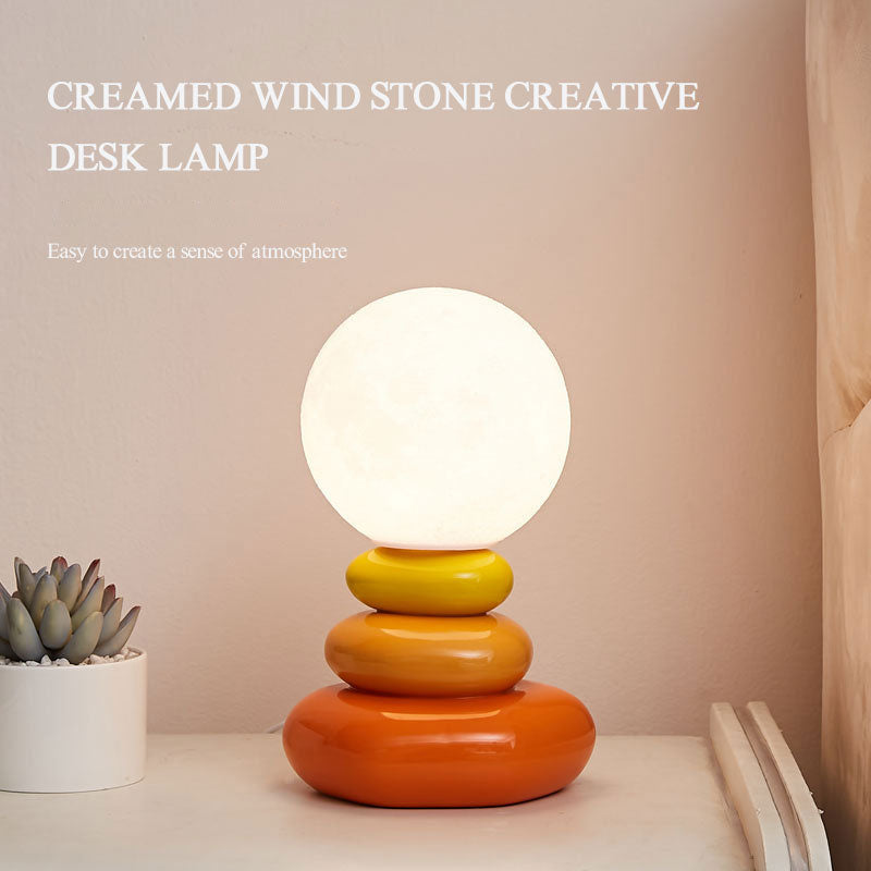 Creative Stonehenge Lamp Network celebrity ins bedroom romantic advanced atmosphere decoration ceramic lamp