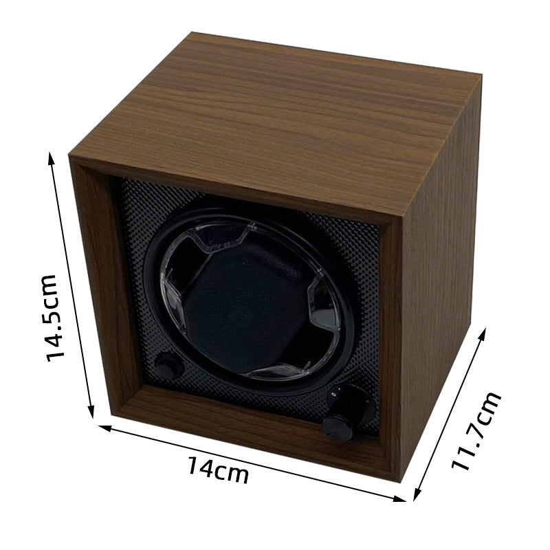 Watch Winder For Automatic Watches Single Slots Storage Box Mechanical Watches Dustproof Antimagnetic Adjustment Mabuchi Motor