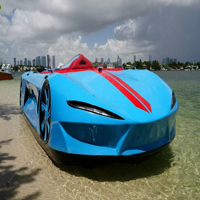 Best Quality Personal Cheap Mini Boat Car For Sale With Jet Engine sale