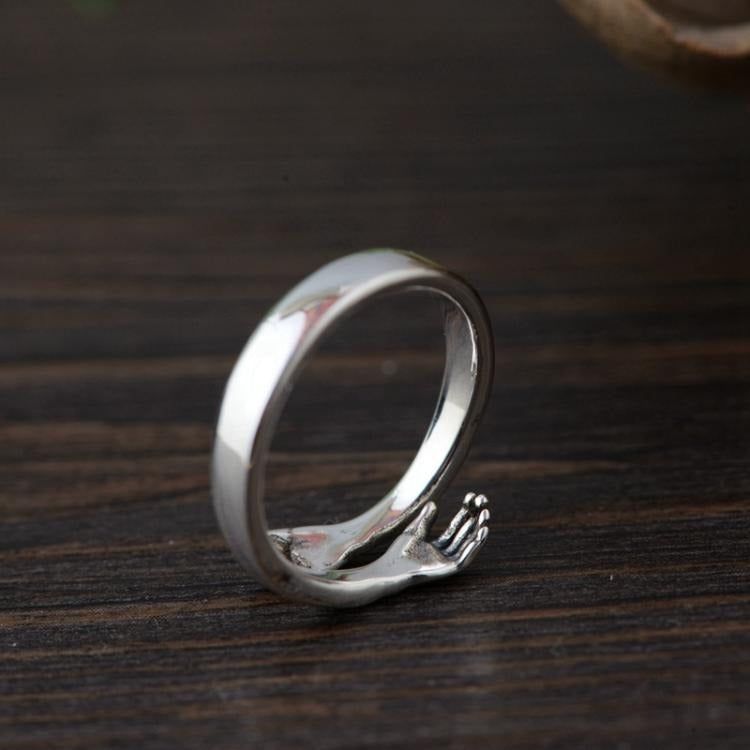 Sterling Silver Ring Adjustable Couple Ring