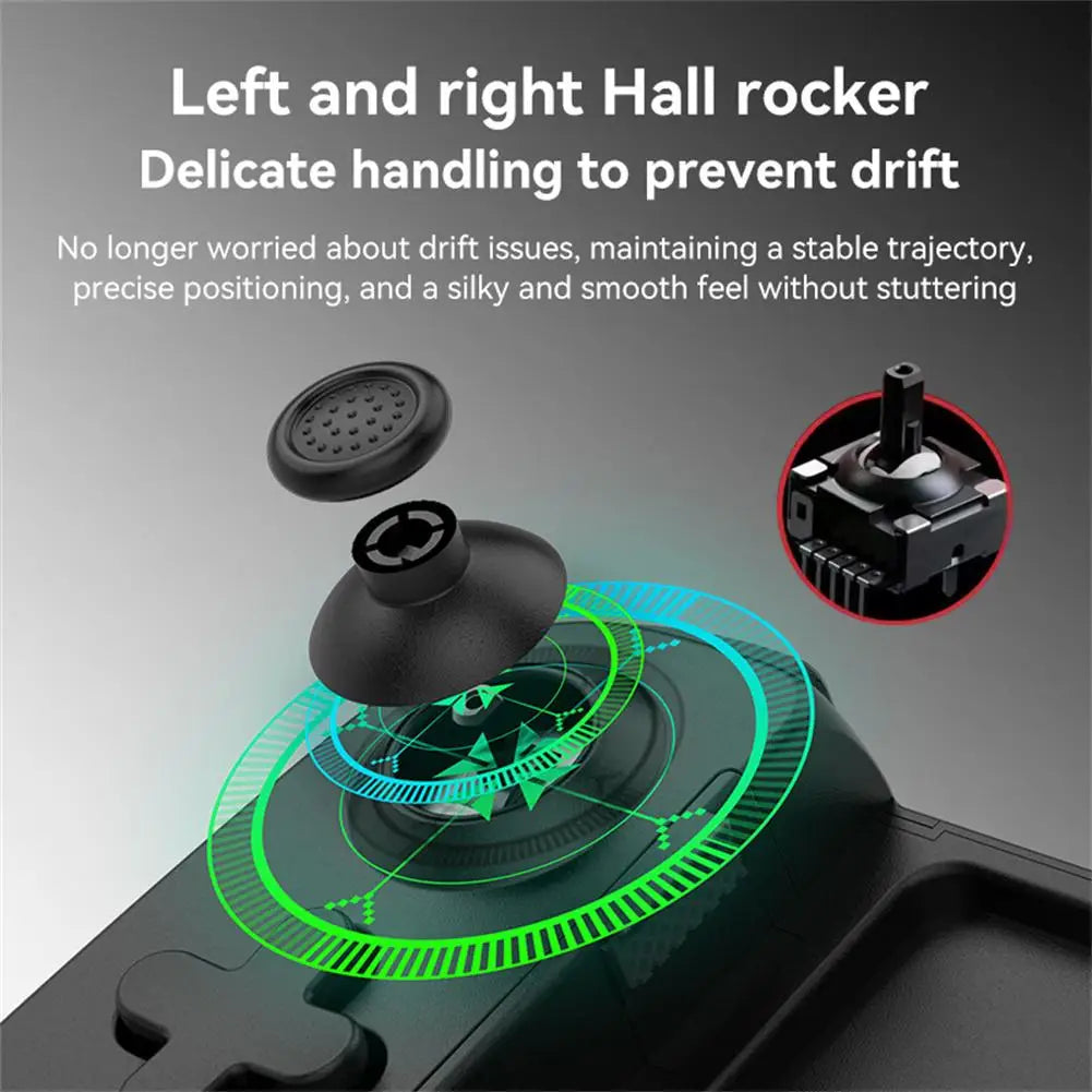 D6 Wireless Gamepad Stretching Extendable Gaming Controller Bluetooth Handle Pad for Phone Android Gamepad Game Accessoires