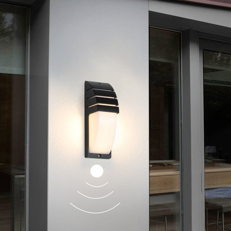 Outdoor wall lamp waterproof human sensing LED lamp courtyard exterior wall lamp