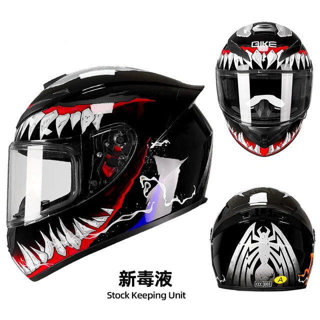 DOT Unisex Motorcycle Helmet Full Helmet Safety Modular Flip Helm Helmet Outdoor Flip Up Riding Casco Moto Capacetes Helmets