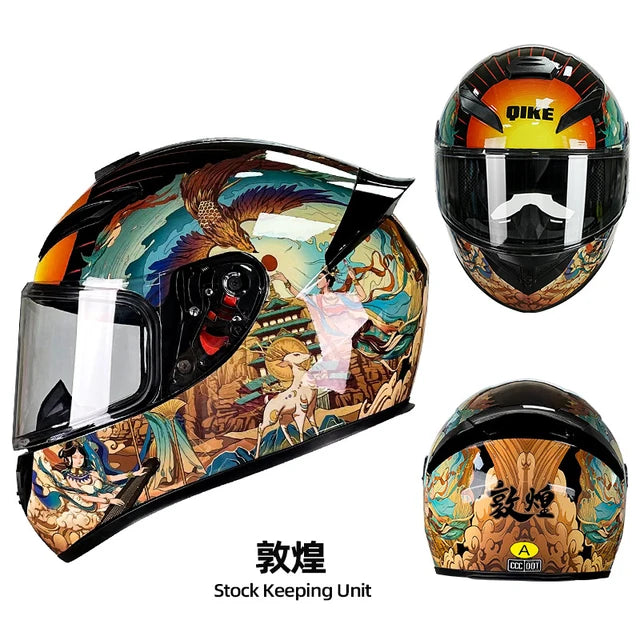 DOT Unisex Motorcycle Helmet Full Helmet Safety Modular Flip Helm Helmet Outdoor Flip Up Riding Casco Moto Capacetes Helmets