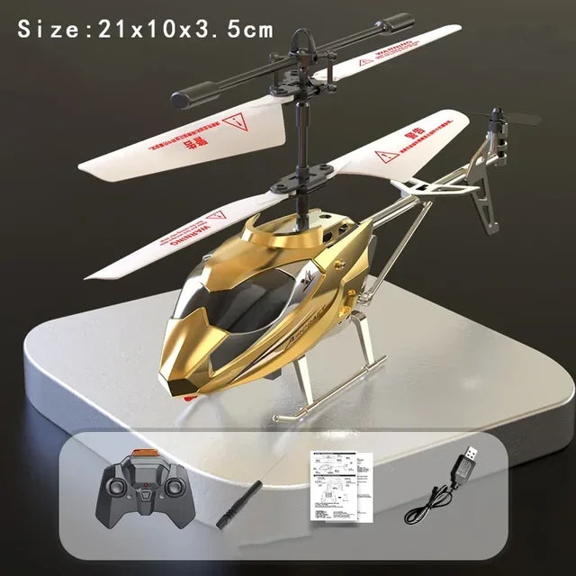 Electric Remote Control Helicopters Toys for Boys RC Airplanes Model Children Aircraft Quadcopter Kids Outdoor Fun Mini Drone