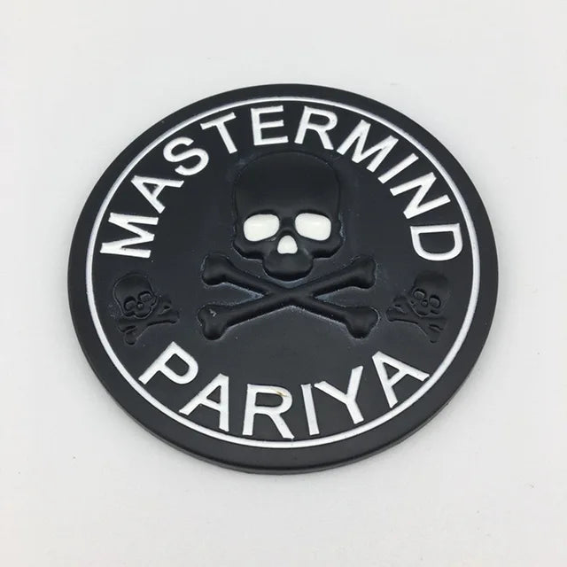 For the Modification of Harley Davidson MASTERMIND PARIYA Motorcycles 3D Metal Personalized Logo Emblem Badge Car Sticker Decals