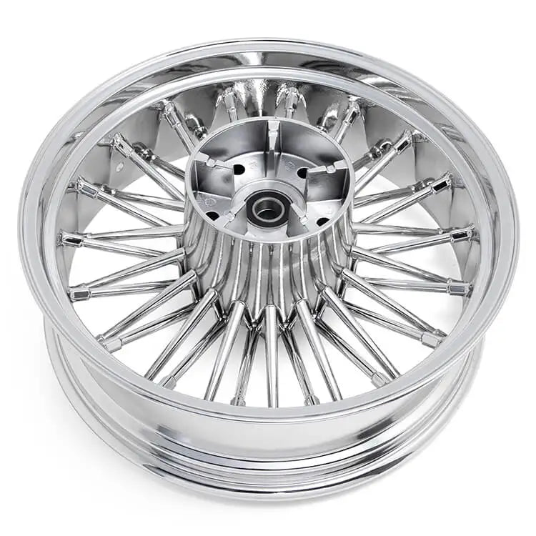 Front Rear 36 Fat Spoke Tubeless Wheel Rim For Harley Davidson Touring Road King Electra Glide Road Glide Street Glide