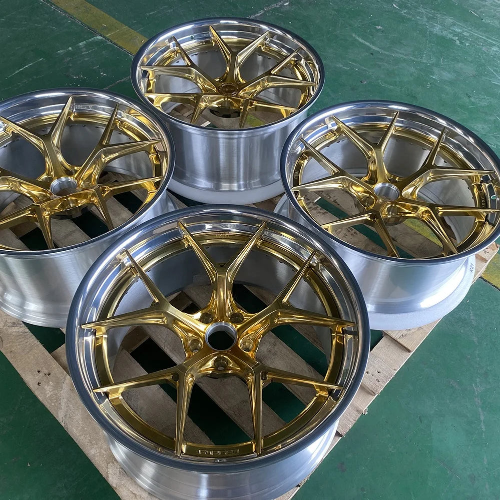 GVICHN Factory direct sales 2 piece wheel 24 inch 6061-T6 alloy custom forged car wheel rimGVICHN Factory direct sales 2 piece wheel 24 inch 6061-T6 alloy custom forged car wheel rim