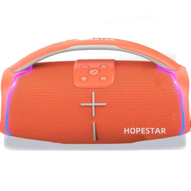 HOPESTAR 100W High Power Handheld Portable Bluetooth Speaker Outdoor IPX6 Waterproof Stereo Surround Subwoofer Music Sound Box