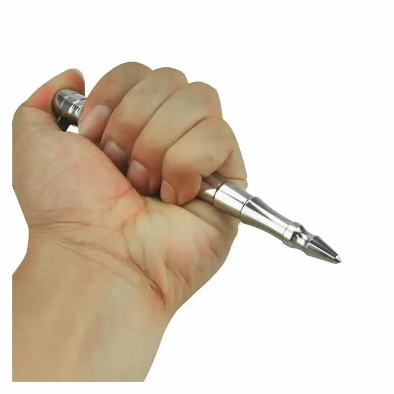 High Quality Laxi B009 Stainless Steel Tactical Pen Outdoor Self Defense EDC Tool Emergency Survival Kit Glass Breaker Gift Box