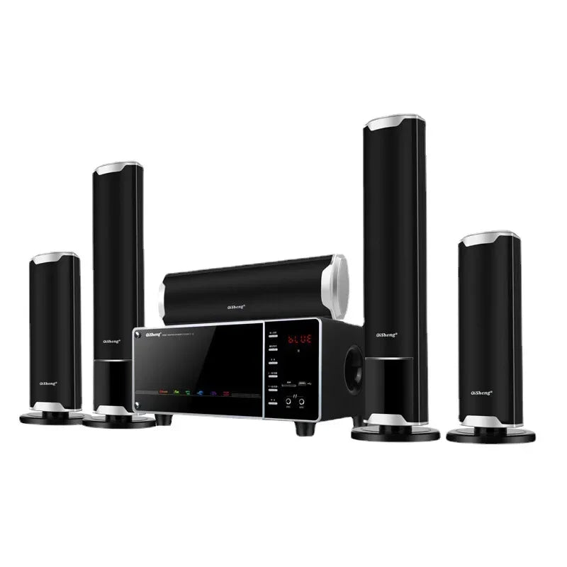 Home TV Bluetooth 1000W high-power speaker set for living room KTV surround sound subwoofer 5.1 Home Theater Music Center