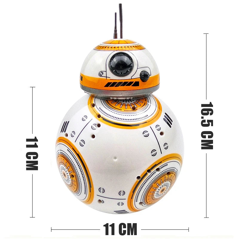 Intelligent RC Robots Remote Control 2.4G Action Figure Droid Ball With Sound RC Robot Car Electric Model Toys Gift For Children