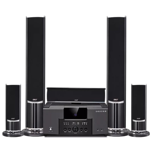 KYYSLB 5.1 Home Theater Sound System Audio Set Living Room Home Amplifier Speaker Audio 3d Surround TV K Song Speaker Column