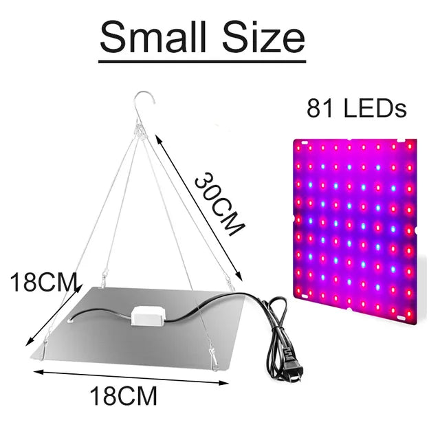 LED Plant Grow Light 1000W/2000W Full Spectrum Hydroponic Growing Lamp Plants Phyto Veg Flower Indoor Ultrathin Panel Phytolamp