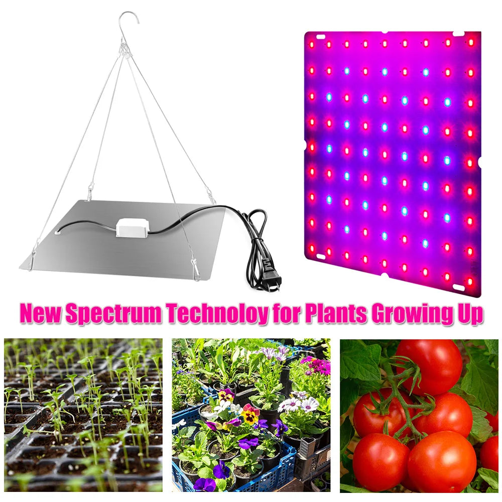 LED Plant Grow Light 1000W/2000W Full Spectrum Hydroponic Growing Lamp Plants Phyto Veg Flower Indoor Ultrathin Panel Phytolamp