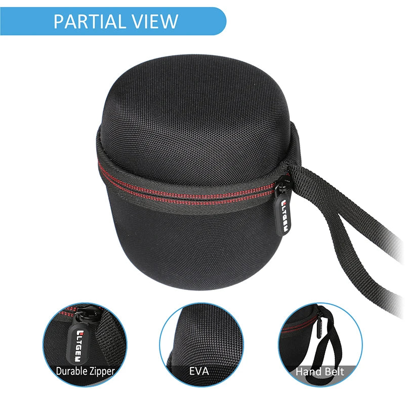 LTGEM EVA Hard Case for Ultimate Ears WONDERBOOM 3/2/1 Portable Bluetooth Speaker Protective Carrying Storage Bag