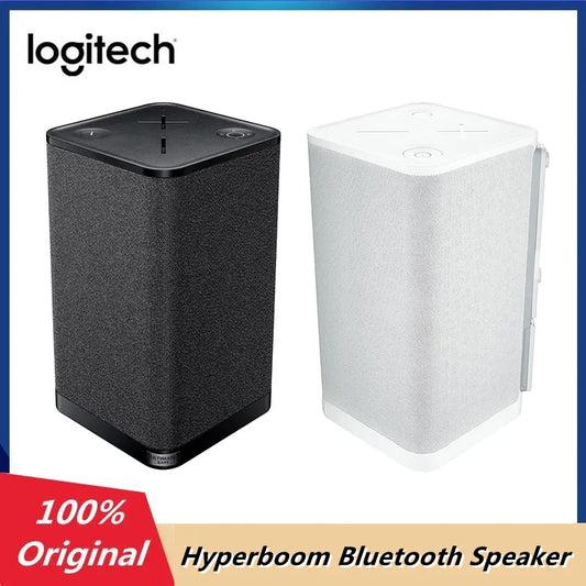 Logitech Ultimate Ears Hyperboom Portable Wireless Bluetooth Speaker Big Bass Water Resistant Loud Speaker IPX4 24-Hour Battery