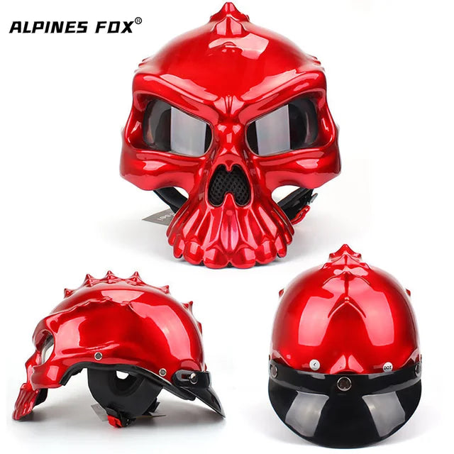 Motorcycle Half Helmet Retro Casque Half Face Helmet Summer Breathable Men for Skull Capacete Casco Capacetes De Motociclista