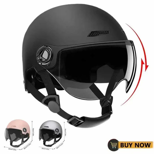 Motorcycle Helmet For Men Women Classic Retro Scooter Half Helmet Ultralight Cycling Helmet MTB Bike Bicycle Motorcycle Helmet