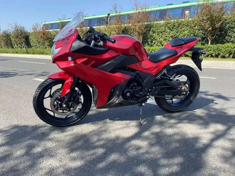 New Gasolina 200 400CC Sportbike Racing Motorcycle for Sale Petrol Engine Streebike Mini Adult Sport Bike