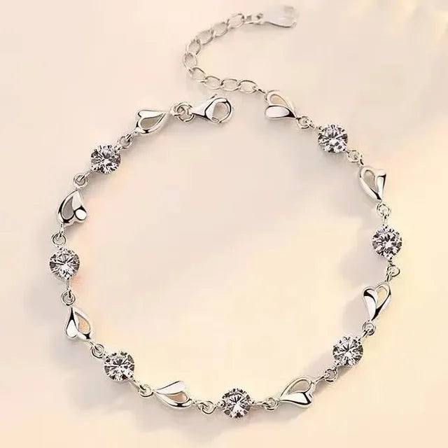 New High quality 925 Sterling Silver 4MM Women Men chain Male Twisted Rope Bracelets Fashion Silver Jewelry