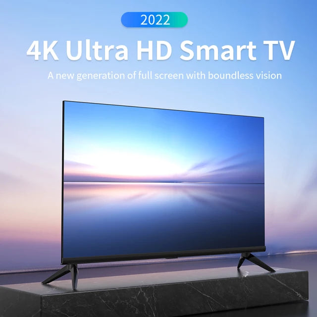 New Smart 55Inch TV Digital Electronics Home Audio Video Televisor LED TV Smart Android LED TV WiFi 2.4g Bluetooth 5.0 TV