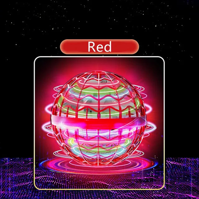 Original Product Fly Ball Hover Ball LED Light Rotating Fly Ball Toy Flying Drone Ball 2023 Indoor and Outdoor Children's Gift