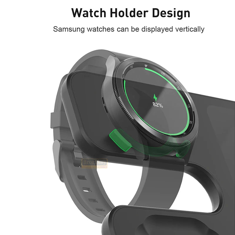 Portable Multifunction Wireles For Samsung S22 S21 S20 S10 Ultra Note Galaxy Watch 5 4 Active Buds Wireless Mobile Phone Charger