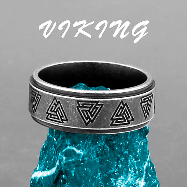 Simple Punk Retro Black Stainless Steel Mens Rings for Women Couple Lover Boy Girlfriend Biker Jewelry Creativity Gift Wholesale