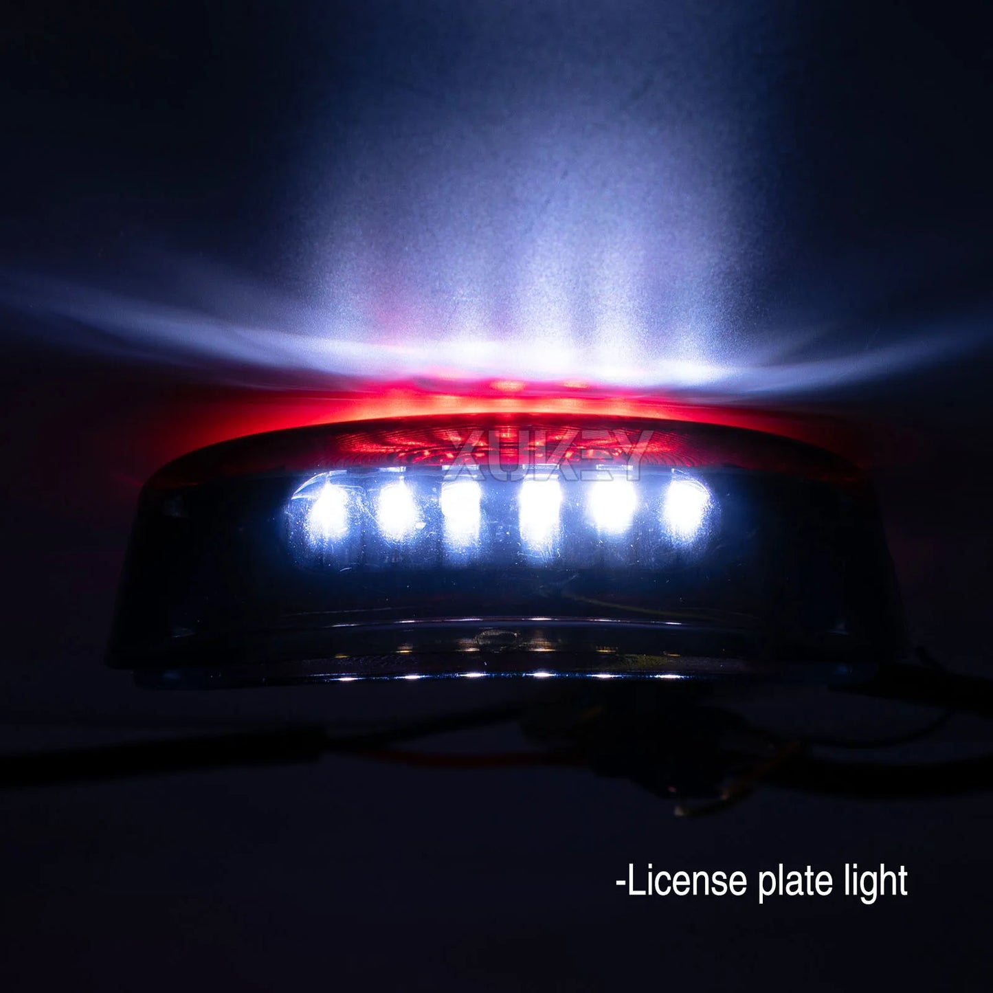 Tail Light Turn Signal Smoked Lay Down Type Motorcycle Taillights with Brake Signal for Harley Davidson Sportster Dyna Road King