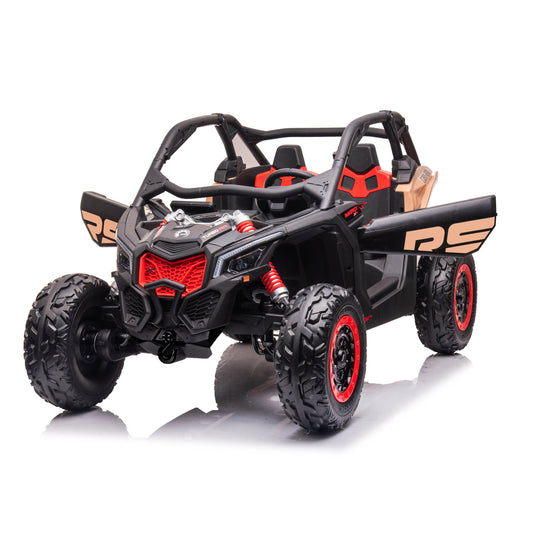 UTV 2023 24V Electric ride on car  children's four-wheeler can  sit on people toy car with kids electric car