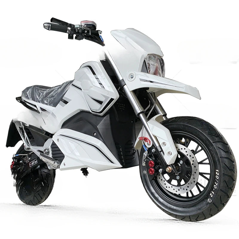 Wholesale 2 Wheel Adult  Electric Motorcycle E Scooter Racing Motorbike 8000w  72v20ah For Adult With Removable Battery