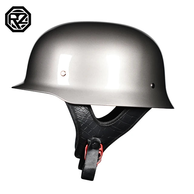 World War II German style motorcycle helmet capacetes open face retro cascos para moto