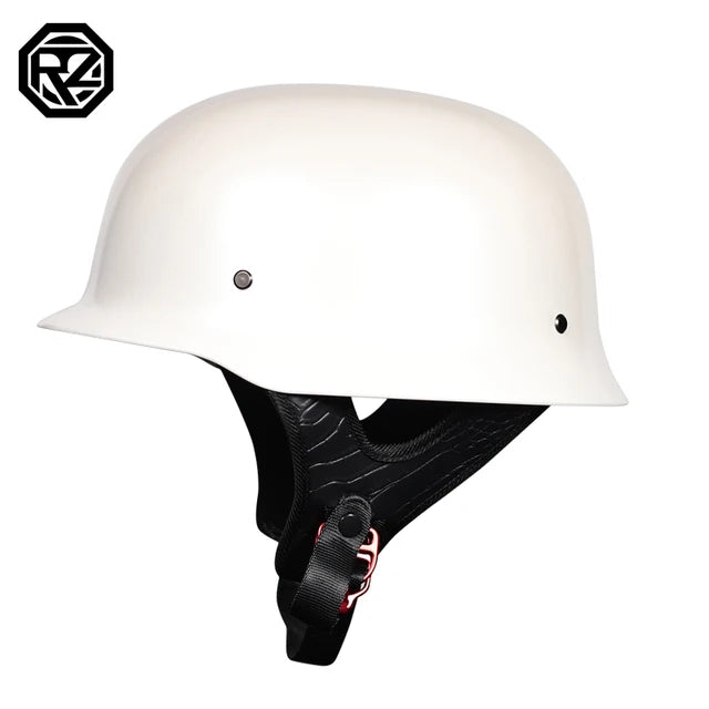 World War II German style motorcycle helmet capacetes open face retro cascos para moto