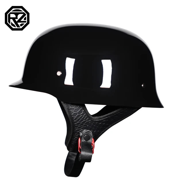 World War II German style motorcycle helmet capacetes open face retro cascos para moto