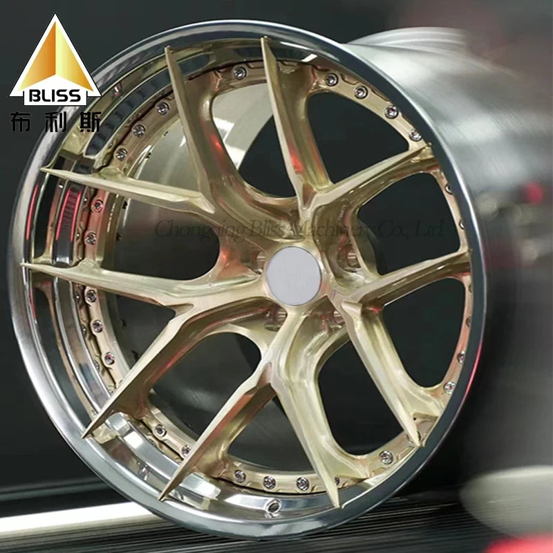 Color 5X4.5 5X110 Brake Kit Size Design Forged Alloy Wheel Rims Car Wheels