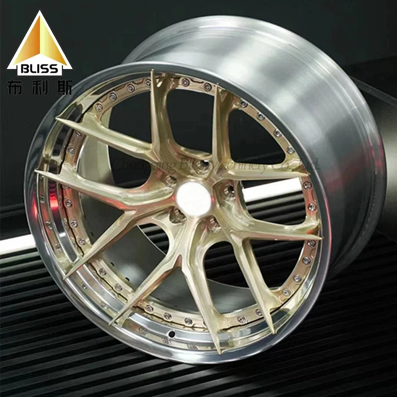 Color 5X4.5 5X110 Brake Kit Size Design Forged Alloy Wheel Rims Car Wheels