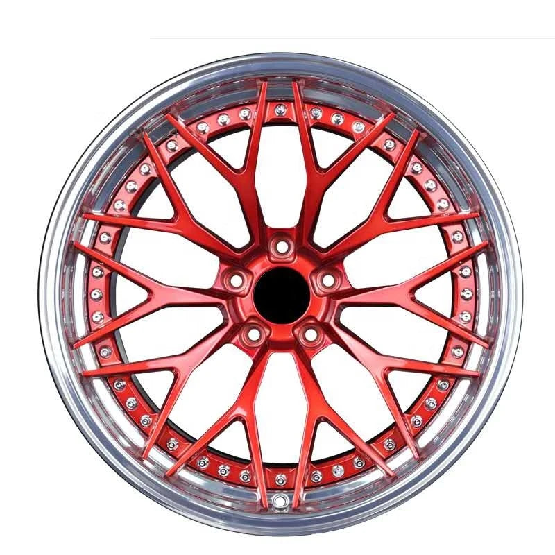 for  Customized forged aluminum alloy car wheels 5 hole forged wheels custom