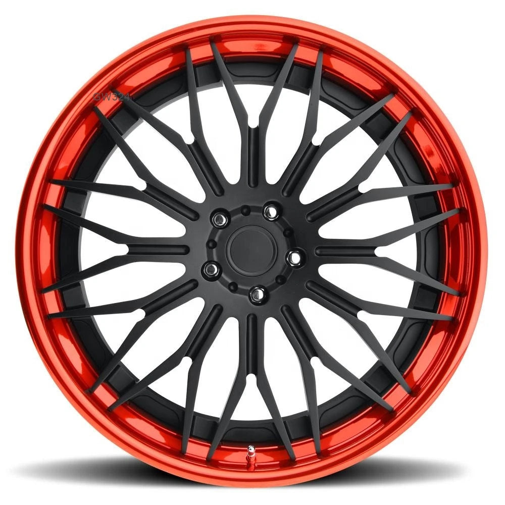 for  Customized forged aluminum alloy car wheels 5 hole forged wheels custom